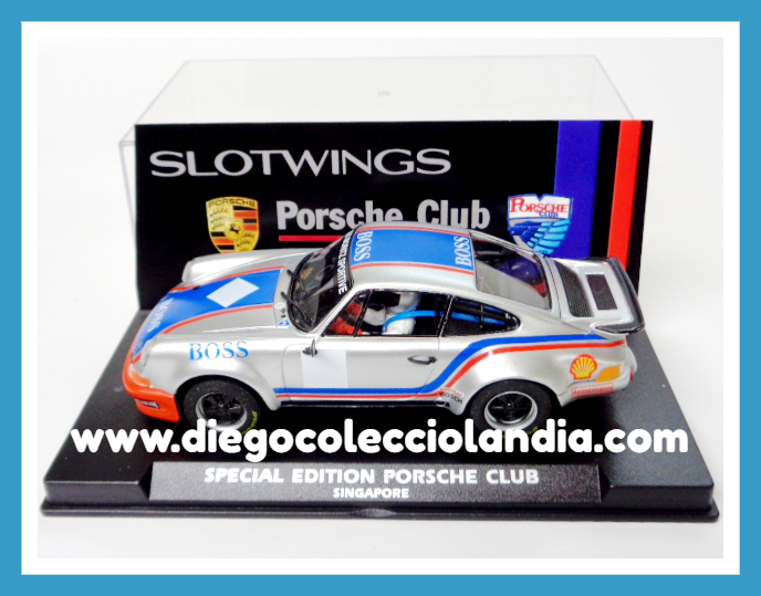 Tienda Scalextric Madrid . Coches Slotwings para Scalextric . Diego Colecciolandia .