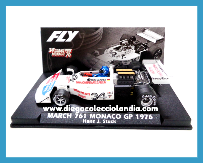 Fly Car Model para Scalextric. Diego Colecciolandia. Tienda Scalextric Madrid . Coches Fly Car Model