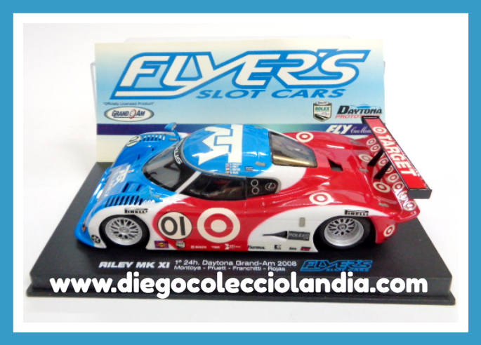 Fly Car Model para Scalextric. Diego Colecciolandia. Tienda Scalextric Madrid . Coches Fly Car Model