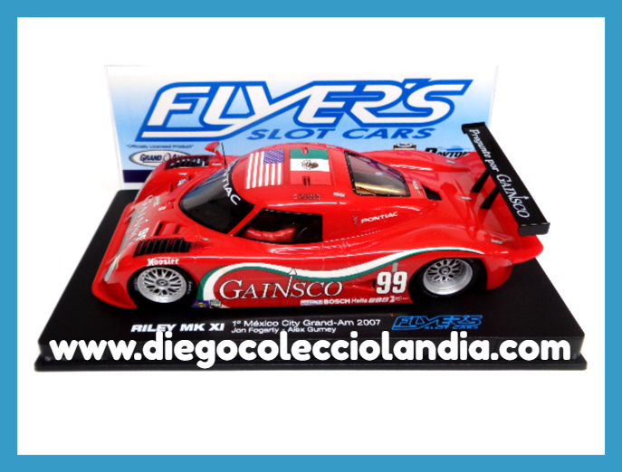 Fly Car Model para Scalextric. Diego Colecciolandia. Tienda Scalextric Madrid . Coches Fly Car Model