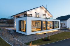 Casa construida con hormigon celular ytong en dos plantas