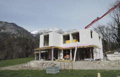 Casa de hormigón celular YTONG en zona Pirineos