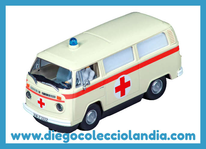 VW Bus T2B Carrera Evolution para Scalextric . Tienda Scalextric Madrid . Diego Colecciolandia