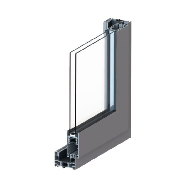 Sección ventanas de aluminio	