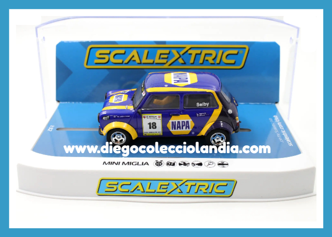 Tienda Slot Madrid España . Diego Colecciolandia . Coches Scalextric UK 