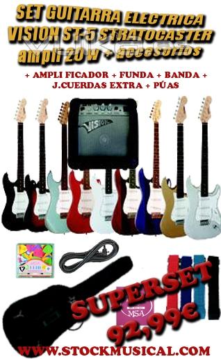 Set guitarra electrica