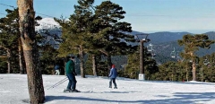 La estacion de esqui