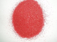 Arena de silice  tenida rojo