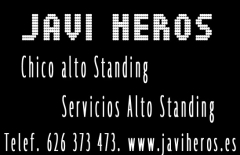 Javi heros chico escort independiente alto standing escort internacional