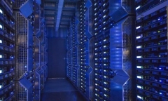 Centro de datos con iluminacion led