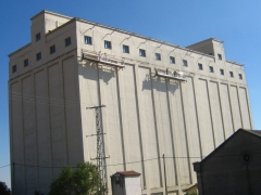 Pintura de fachada de silo