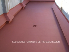 Impermeabilizacion de cubierta transitable (terraza)