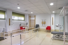 Sala de fisioterapia y rehabilitacion