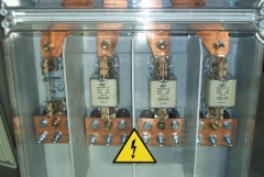 Fusibles de un modulo interruptor con fusibles
