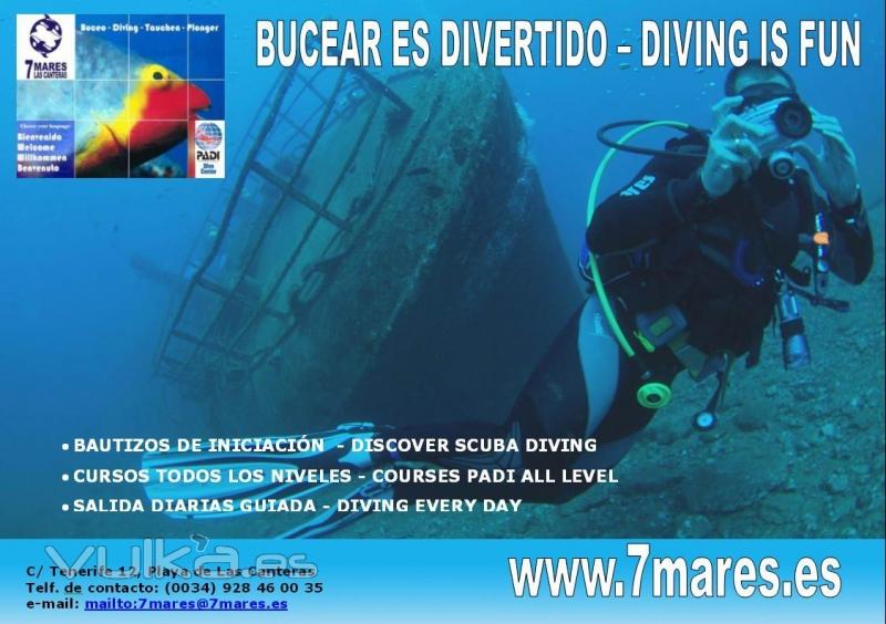 Su mejor Centro de BUCEO en GRAN CANARIA