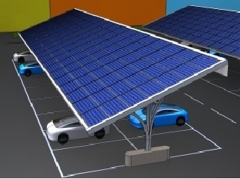 Parkings fotovoltaicos hoteles, grandes almacenes, naves industriales