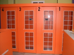 4 cabinas telefonicas