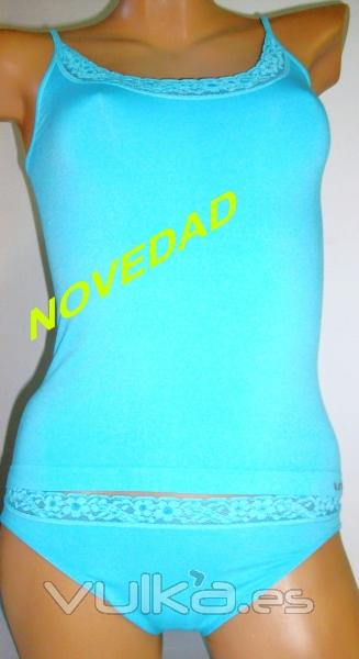 ART. 7514 CAMISETA MOD. BLONDA, S/C TIRANTE FINO               TALLAS: M - G         ART. 7114 BIKINI S/C MOD. ...