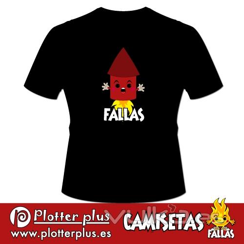 ¡Ya están disponibles las nuevas camisetas falleras sólo por 11,60 euros!