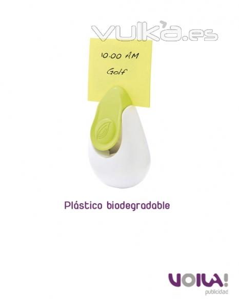 Porta notas de plástico Biodegradable