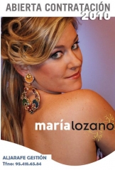 Maria lozano, ganadora 2ª edicion de se llama copla