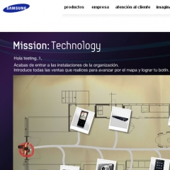 Samsung mission: technology : http://wwwreactionmediaes/app/ficha/18