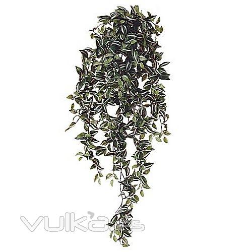 Plantas artificiales colgantes Tradescantia