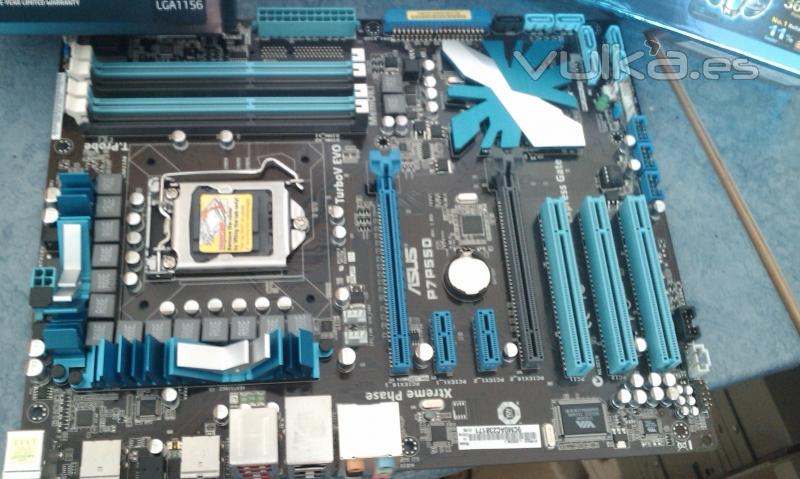 Asus P7P55D con i5-650 LGA1156