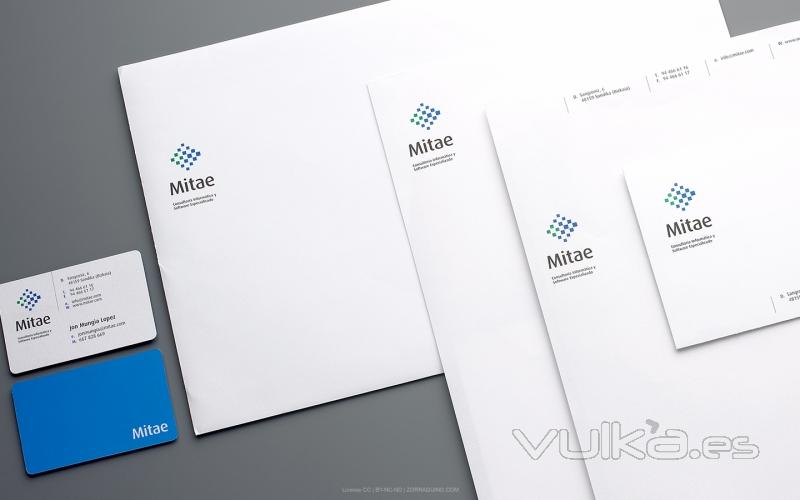 Diseño de Identidad Visual Corporativa para Mitae