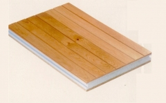 Panel sandwich madera