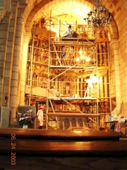 Restauracion del retablo mayor de la iglesia del monasterio de xunqueira de espadanedo ourense