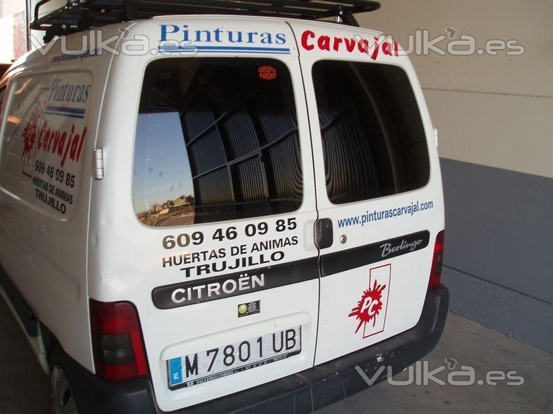 Rotulacion vehiculos pinturas carvajal.