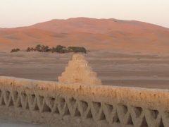 La gran duna en merzouga