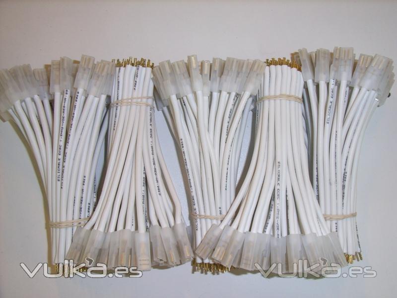 Cables de silicona de doble capa