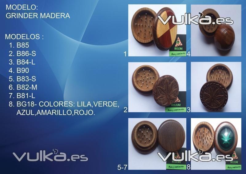 Fabricante de articulos de fumar- Grinders madera