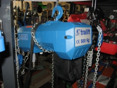 Polipasto tralift de 500 kgs con botonera marca tractel