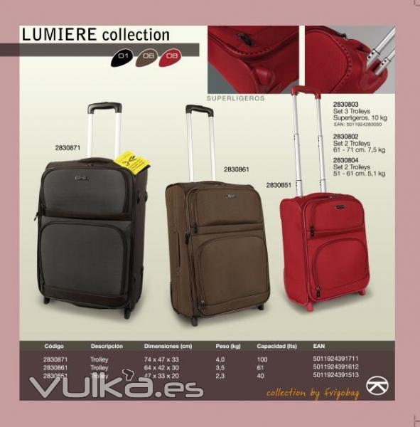 Colección Lumiere - maletas