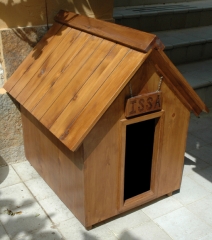 Caseta de madera maciza (pino) tratada para exteriores