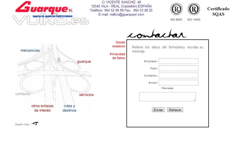 Diseño de Página Web de Guarque