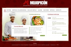 Web de la asociacion de cocineros mojo picon (wwwmojopiconbiz)