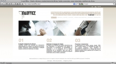 In&office, expertos en diseno y reforma de oficinas, completan su imagen corporativa con la presencia en internet