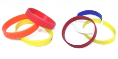 Pulseras de silicon personalizables