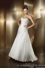 Vestido de novia cosmobella modelo 7380 coleccion 2010