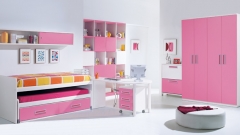Habitacion juvenil con compacto en color rosa dormitorio juvenil whynot new