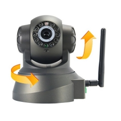 Camara ip de video vigilancia con vision nocturna, rotacion horizontal, vertical y wi-fi
