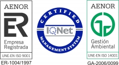 Nuestros certificados de calidad