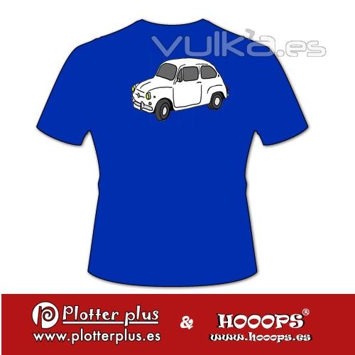 Camisetas Hooops del 600 en Plotterplus, una mezcla de objetos cotidianos y colores intensos en la coctelera, un ...