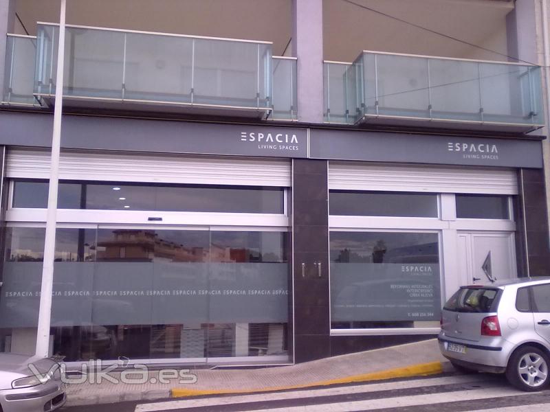 Fachada de showroom