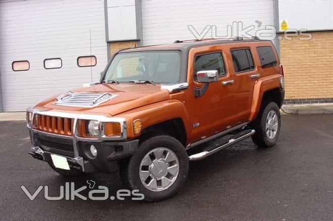 Estribos Inox 100mm Hummer H3