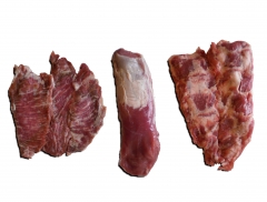Carne iberica fresca seleccionada, pluma, presa, cruceta, solomillo, carrillera,